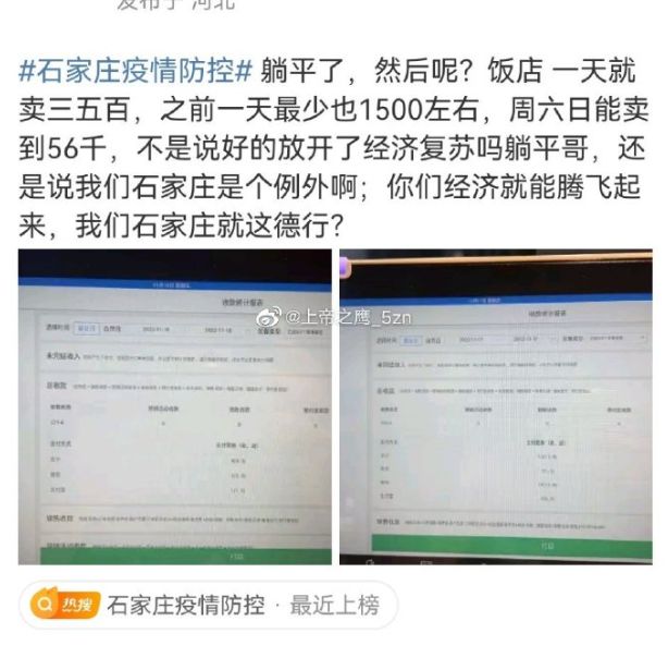 石家庄餐饮业萧条，网友：不敢点外卖，不知骑手和厨子是否阳性
