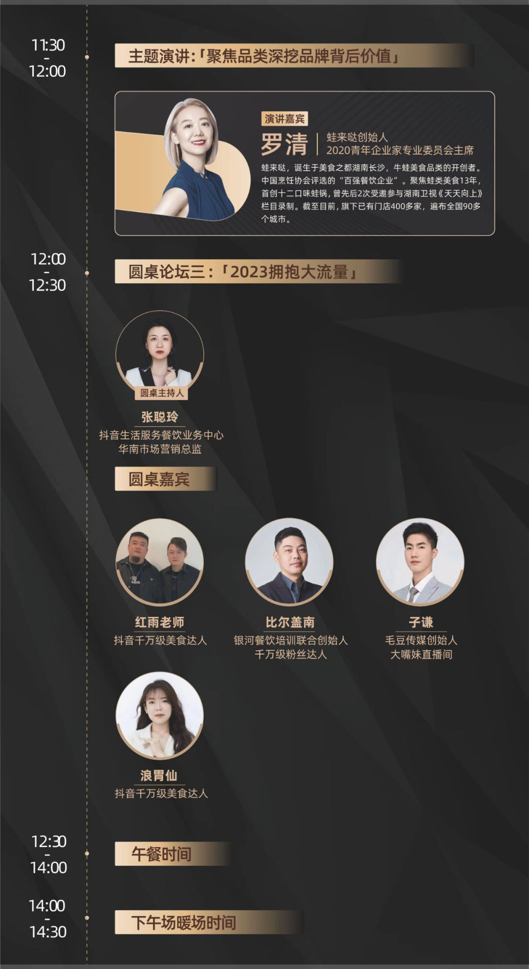 第28届中国餐饮年度影响力峰会5月8日长沙举办