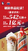 瑞幸酱香拿铁首日销量突破542万杯，销售额超1亿