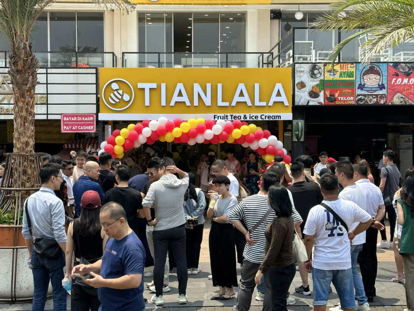 新式茶饮出海竞争加剧,甜啦啦印尼六店同开