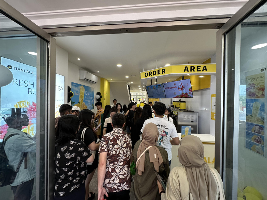 新式茶饮出海竞争加剧,甜啦啦印尼六店同开